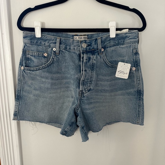 NWT Free People Denim Shorts - Picture 1 of 5